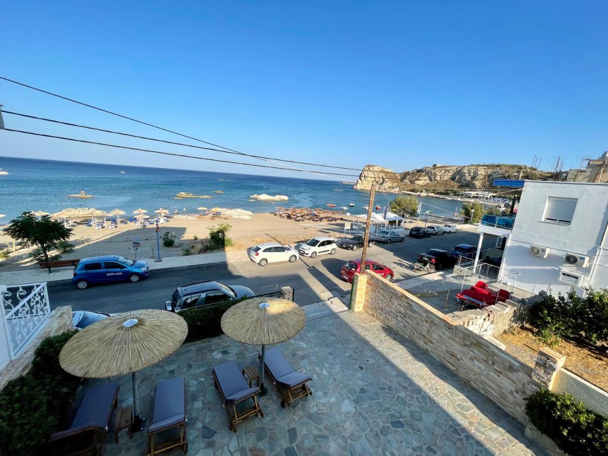 Kaya Sea Apts - Stegna Beach Archangelos  Bagian luar foto
