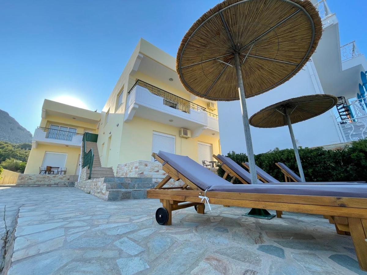 Kaya Sea Apts - Stegna Beach Archangelos  Bagian luar foto