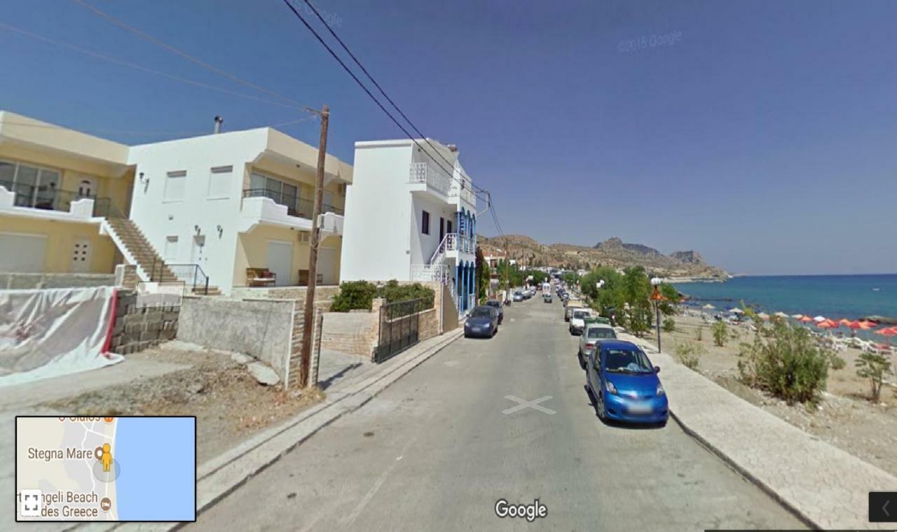 Kaya Sea Apts - Stegna Beach Archangelos  Bagian luar foto